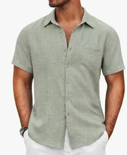 Lymio Regular Fit Shirt for Men|| Men Stylish Regular Fit Shirt (Resort-Slub)